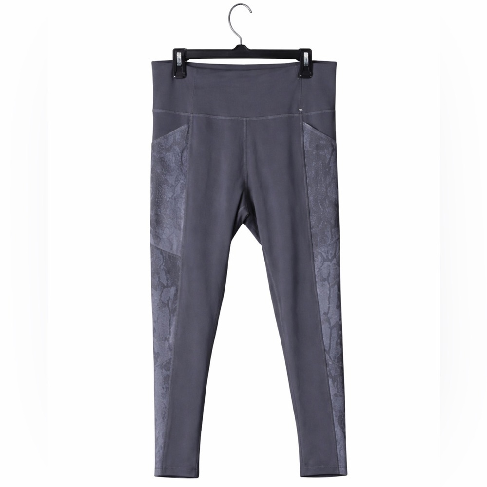 Calia by Carrie Underwood Leggings Large Dark Gray Nine Iron Activewear